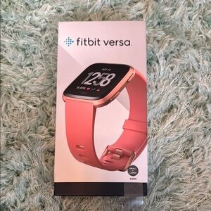 Fitbit Versa Smartwatch - Pink